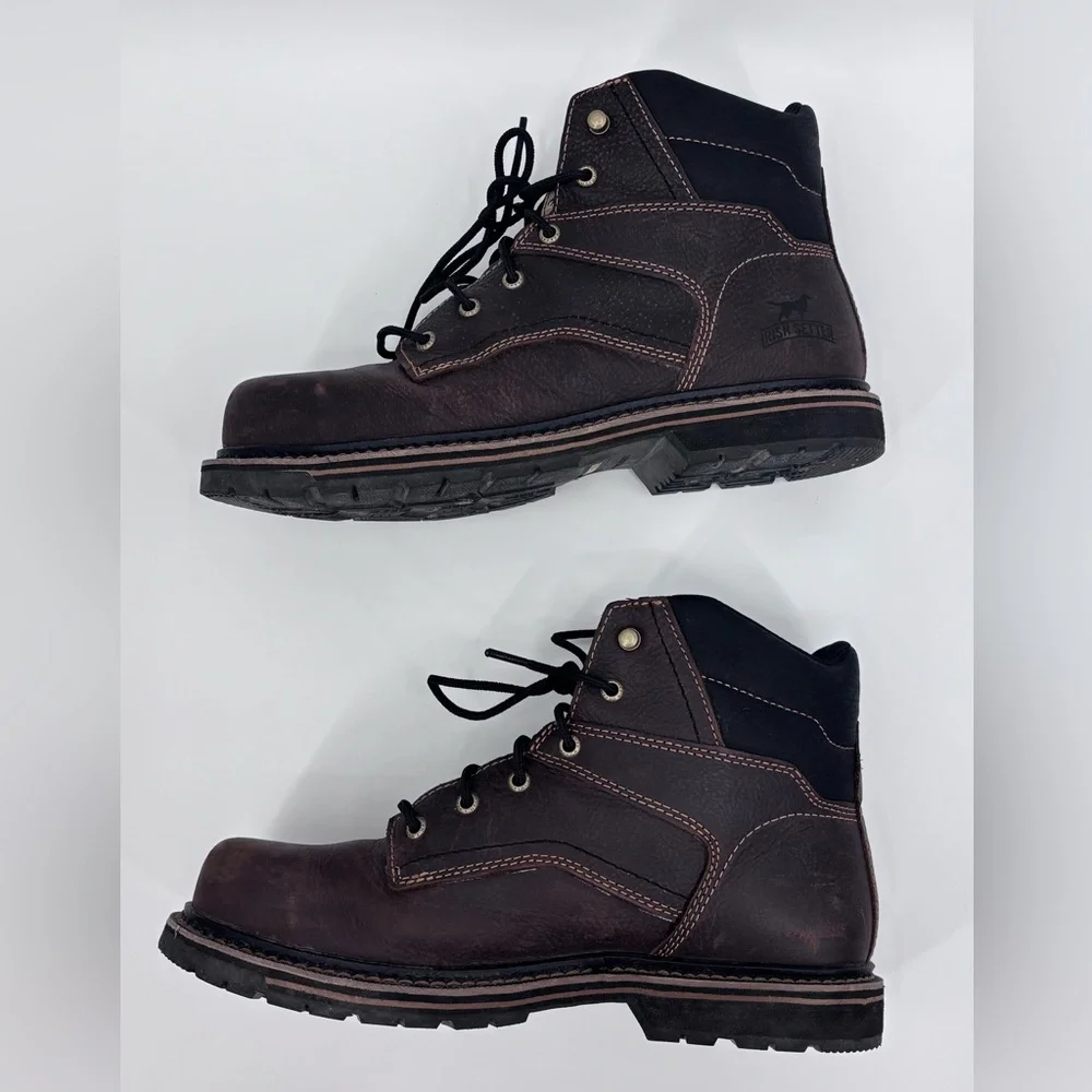 Irish Setter Dark Brown Leather Boots